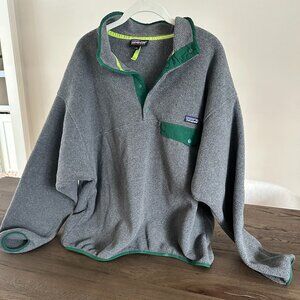 Patagonia Synchilla Snap-T Fleece Pullover Men’s Large – Classic Snap Pocket